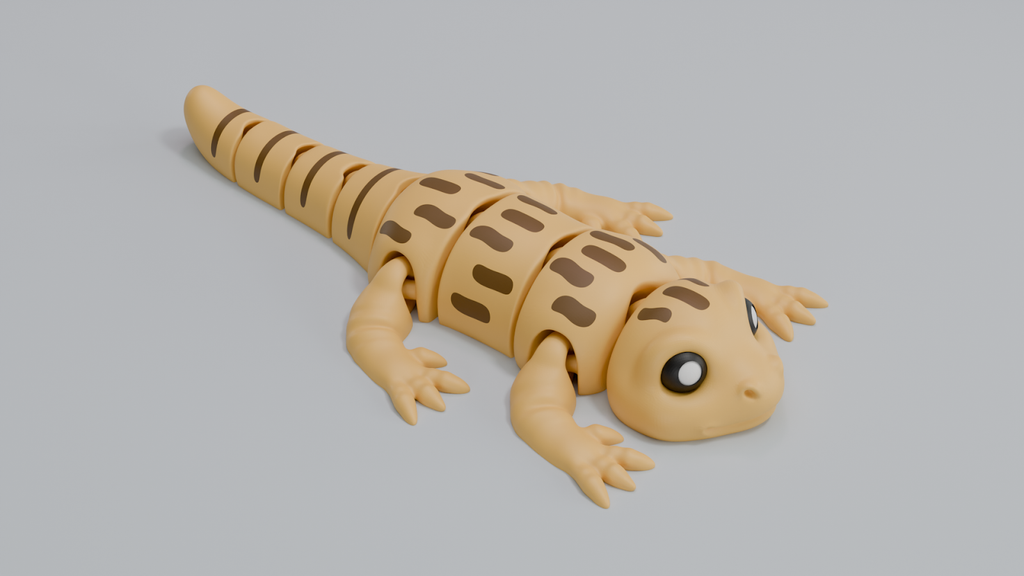 Desert Iguana Articulated Toy Figure