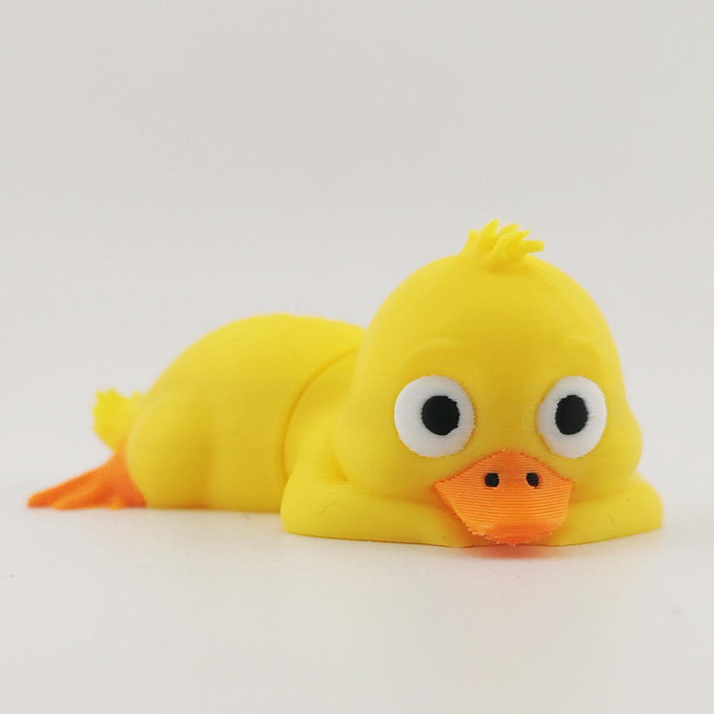 Articulating Laying Duck