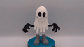 Retro Ghost Figure