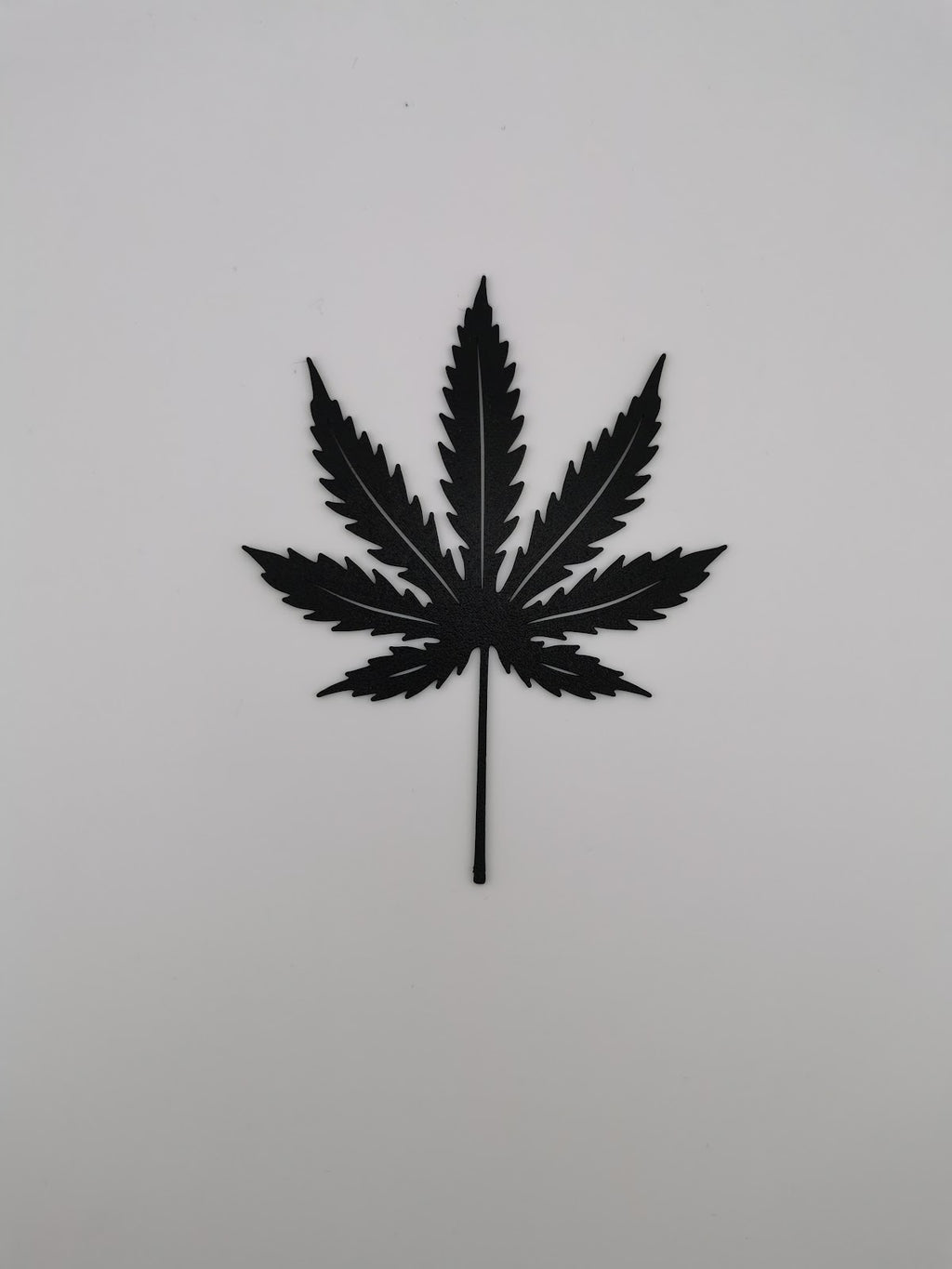 2D Cannabis Leaf Wall Art