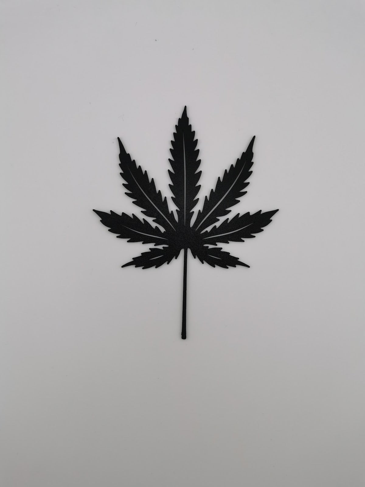 2D Cannabis Leaf Wall Art